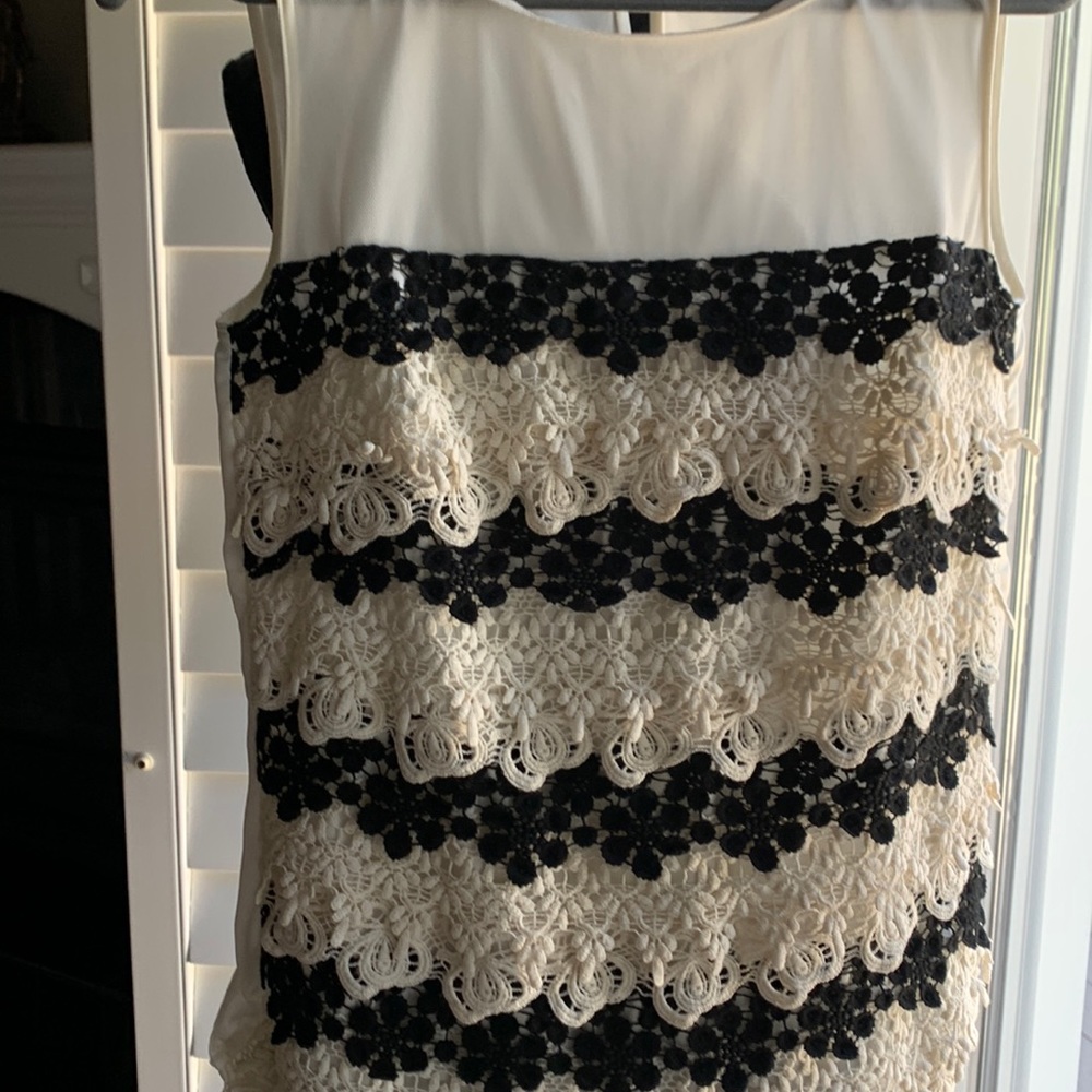 Front lace top
